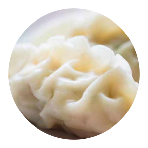 Žlikrofi s svinjino (dumpling with pork) 猪肉饺子